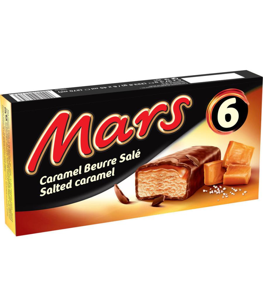 MARS GLACE CARAMEL AU BEURRE SALE X6 270 ML