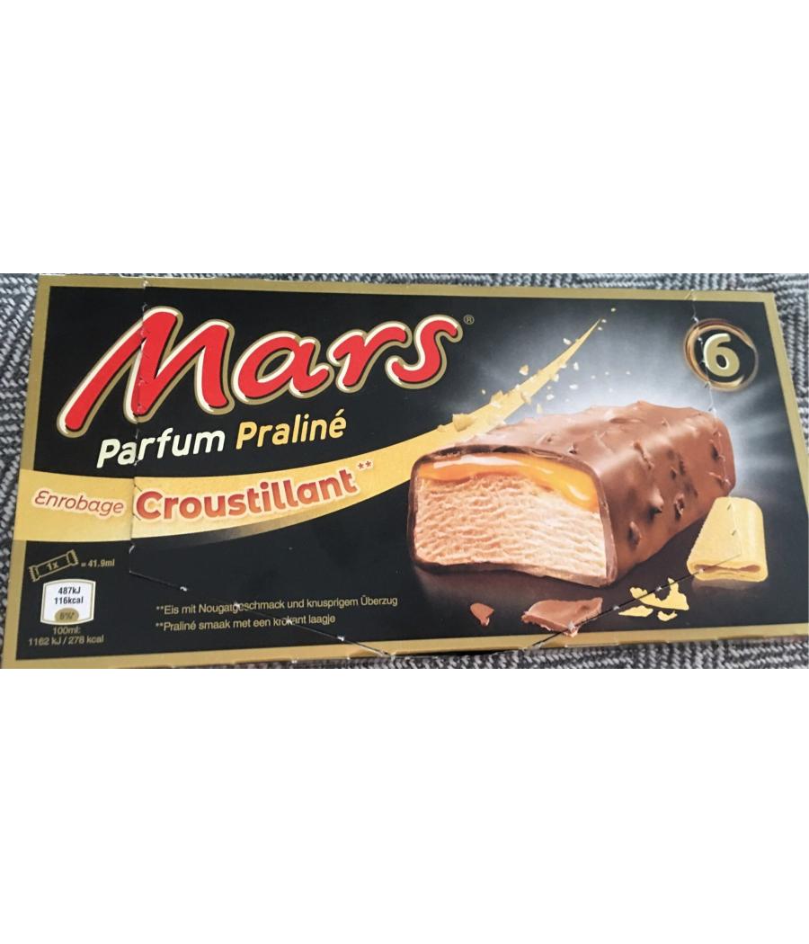 MARS PARFUM PRALINE ENROBAGE CROUSTILLANT 213 G (6× 35.5 G) E