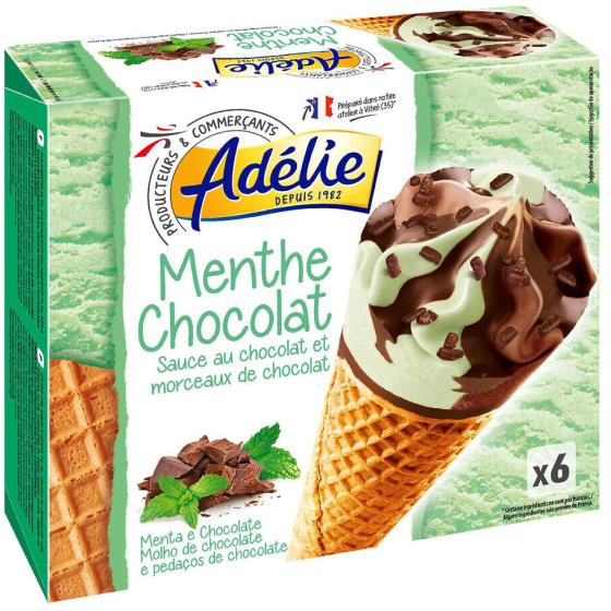 GLACE MENTHE CHOCOLAT ADELIE 720G