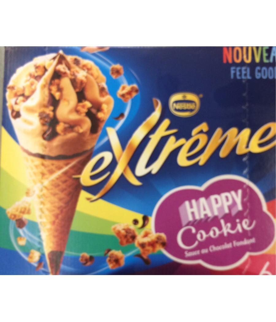GLACE CONES SAVEURS  COOKIE CARREFOUR 396G