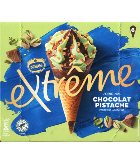 GLACE CHOCOLAT PISTACHE EXTREME NESTLE X6 426G