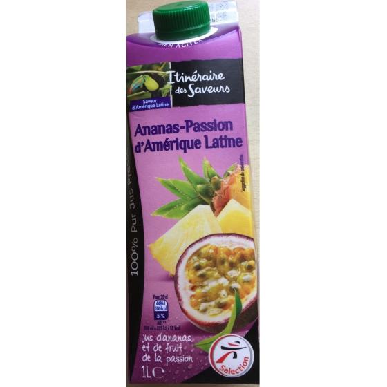 JUS ANANAS PASSION D'AMERIQUE LATINE 1L