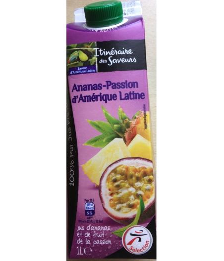 JUS ANANAS PASSION D'AMERIQUE LATINE 1L