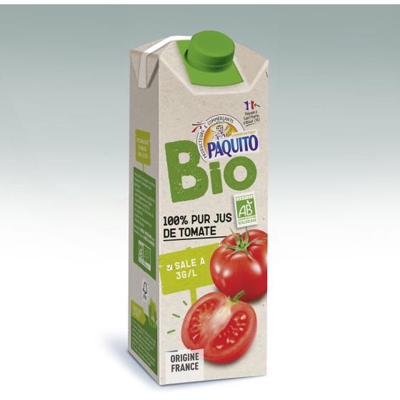 PUR JUS TOMATE BIO BRIQUE 75CL
