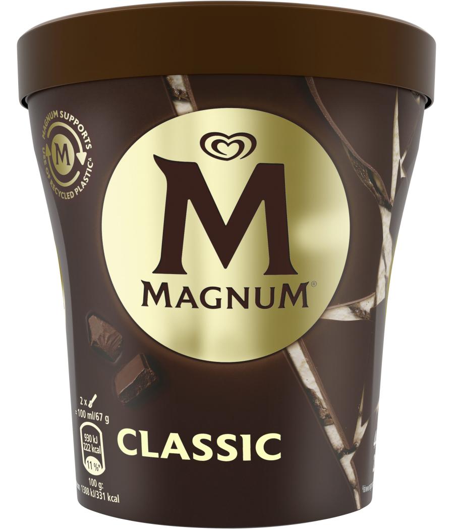 MAGNUM GLACE POT CLASSIC VANILLE CHOCOLAT 297G