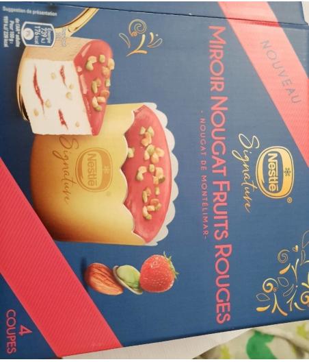 MIROIR NOUGAT FRUITS ROUGES 4 G