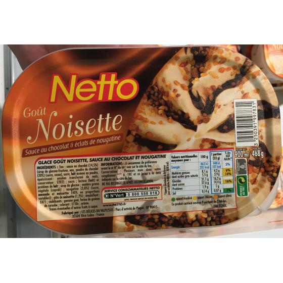 BAC NOISETTE FACON ROCHER (G) - 900ML 900 G