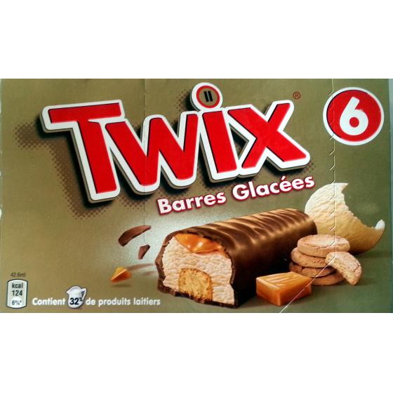 TWIX BARRES GLACEES 6 X 35G, 210 G