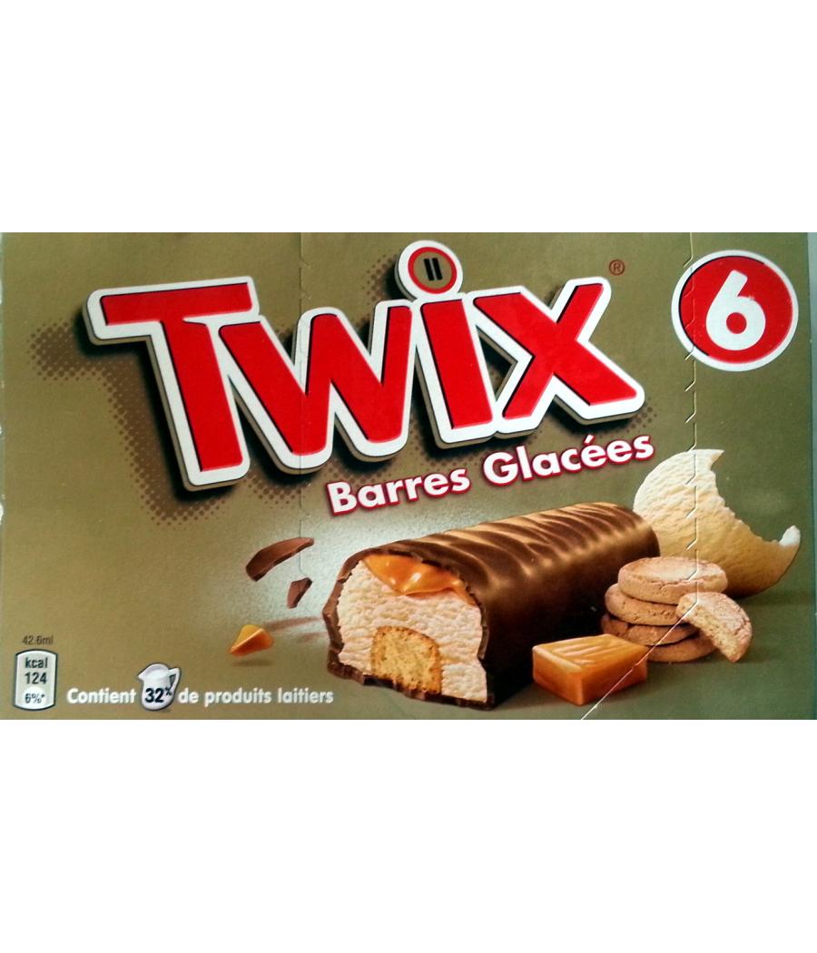 TWIX BARRES GLACEES 6 X 35G, 210 G