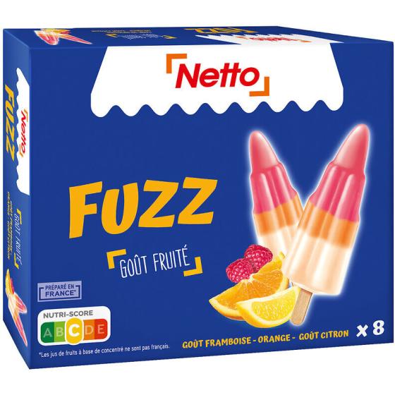 FUZZ - ORANGE CITRON FRAMBOISE  8X 480 G