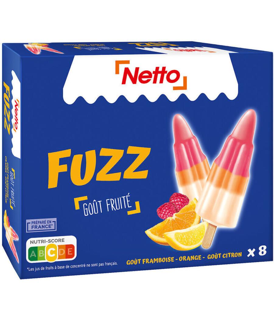 FUZZ - ORANGE CITRON FRAMBOISE  8X 480 G