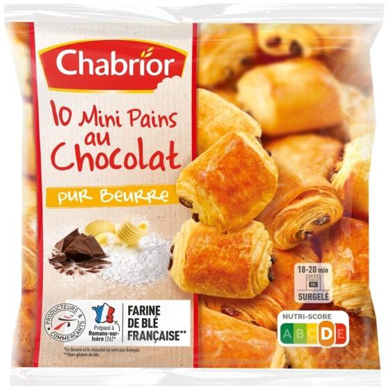 MINI PAINS AU CHOCOLAT PUR BEURRE 10 X250 G