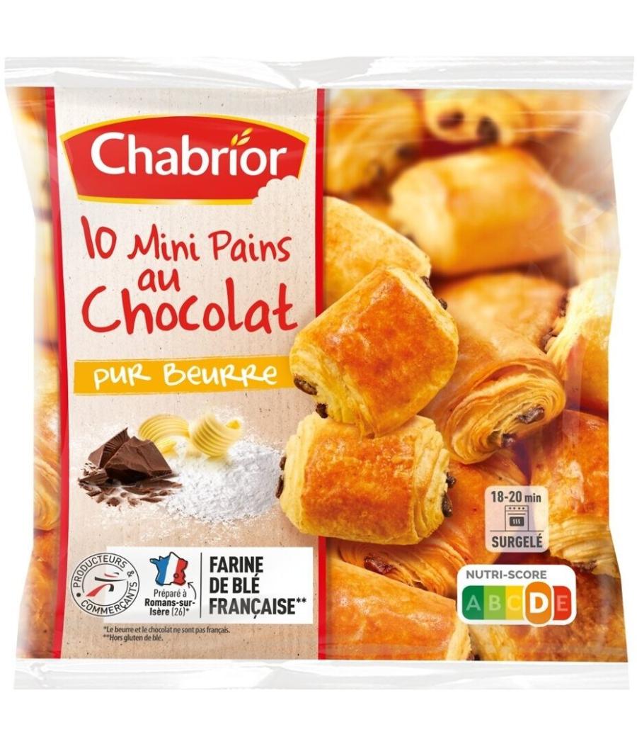 MINI PAINS AU CHOCOLAT CHABRIOR X10 250G
