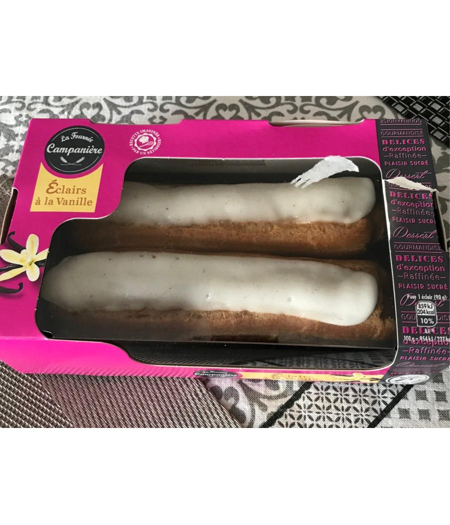 ECLAIRS A LA VANILLE