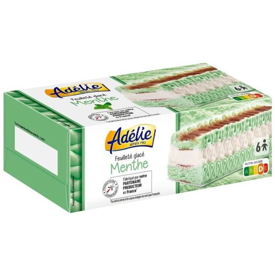 FEUILLETE GLACE MENTHE ADELIE 650G