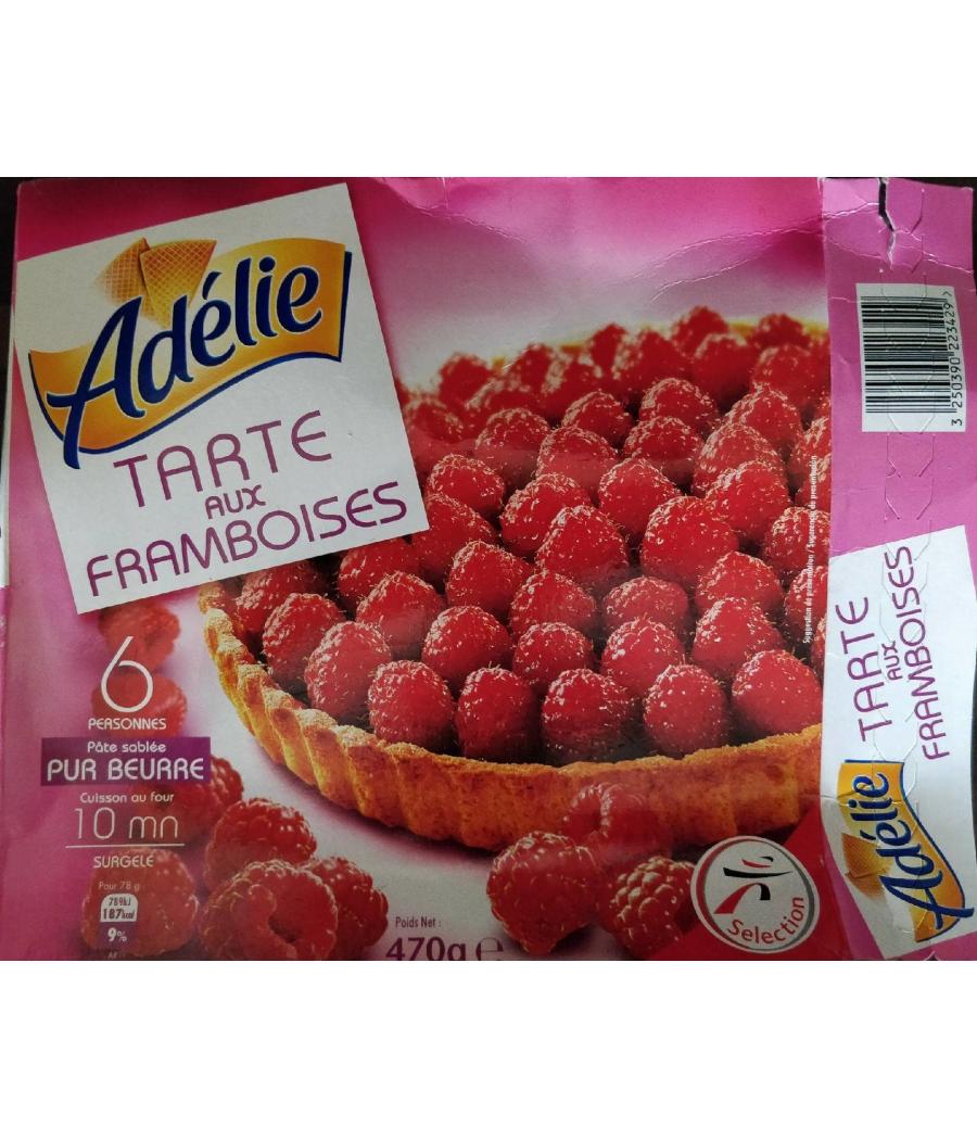 TARTE AUX FRAMBOISES 470 G E