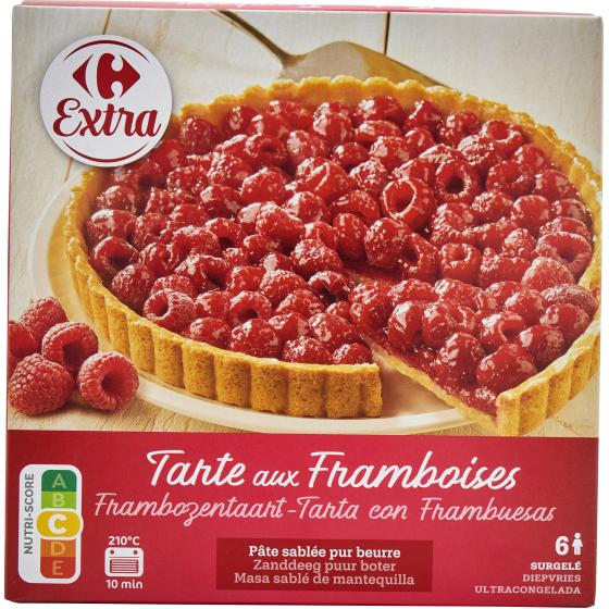 TARTE AUX FRAMBOISES EXTRA 470G