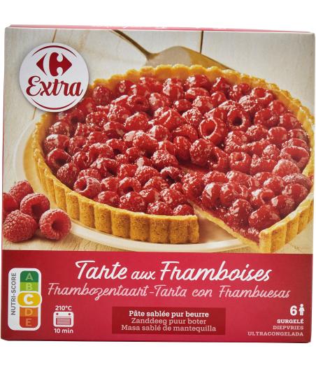 TARTE AUX FRAMBOISES EXTRA 470G