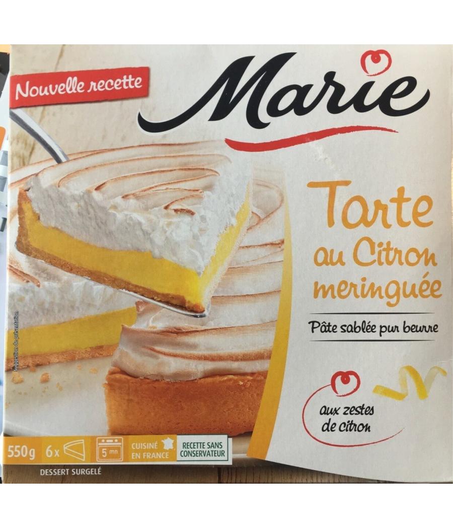 TARTE AU CITRON MERINGUEE 550 G