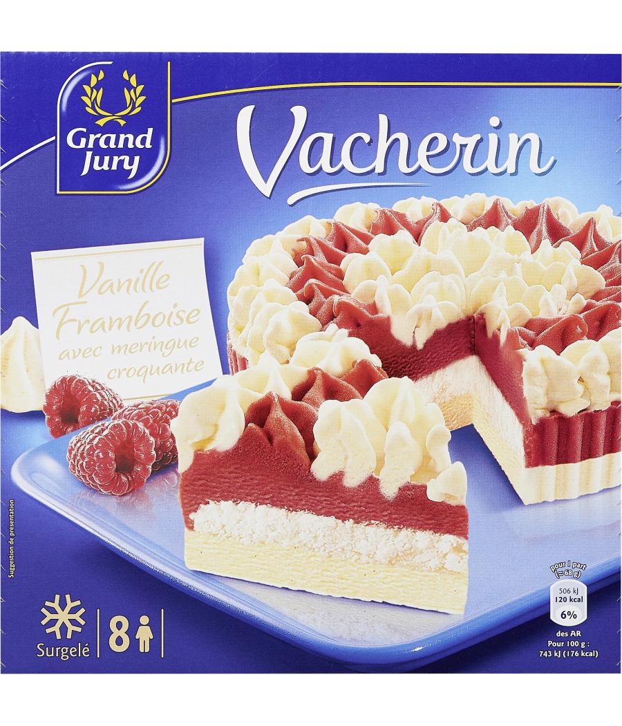 LE VACHERIN VANILLE FRAMBOISE 545.2 G 1,2 L