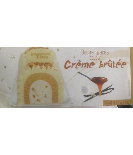 BUCHE GLACEE SAVEUR CREME BRULEE
