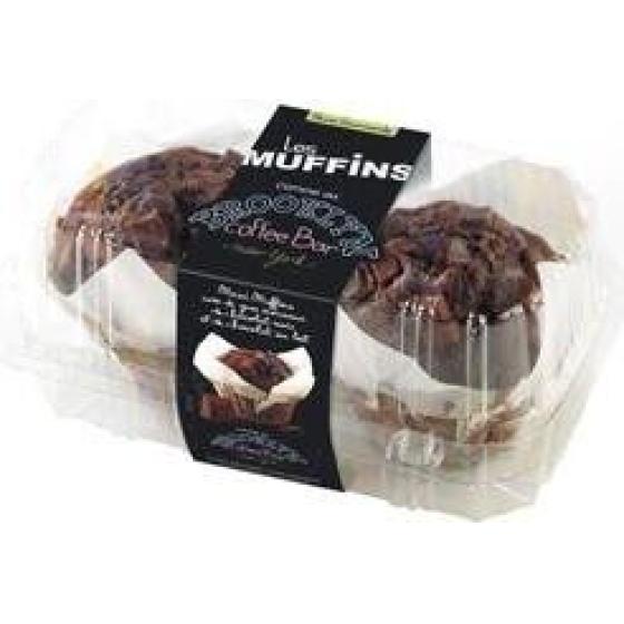 SELECTIONNE PAR VOTRE MAGASIN, MUFFINS DOUBLE CHOCOLAT, LES 2 PIECES 240 G 240 G