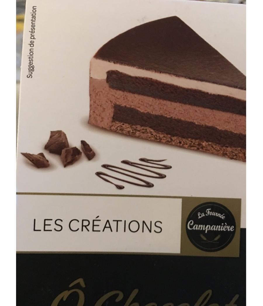 ENTREMET AU CHOCOLAT LES CREATIONS INTERMARCHES 700G