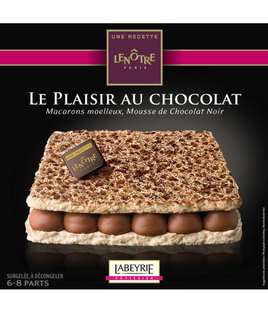 DESSERT GLACE CHOCOLAT NOIR MACARON LENOTRE  405G