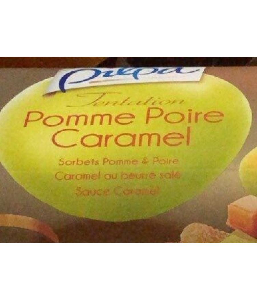 BUCHE GLACEE POMME,POIRE ET CARAMEL PILPA 536G