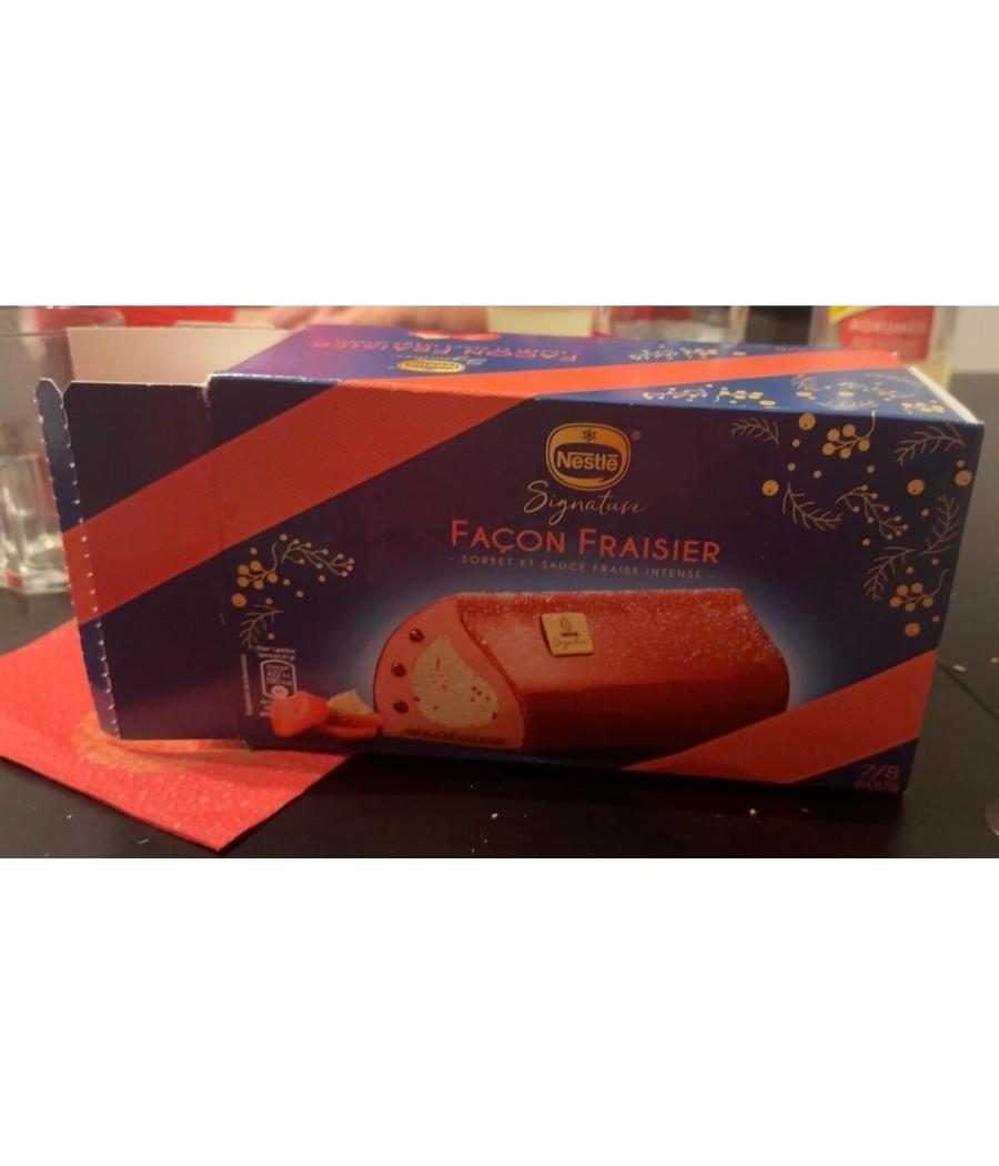 BUCHE FACON FRAISIER NESTLE 495G