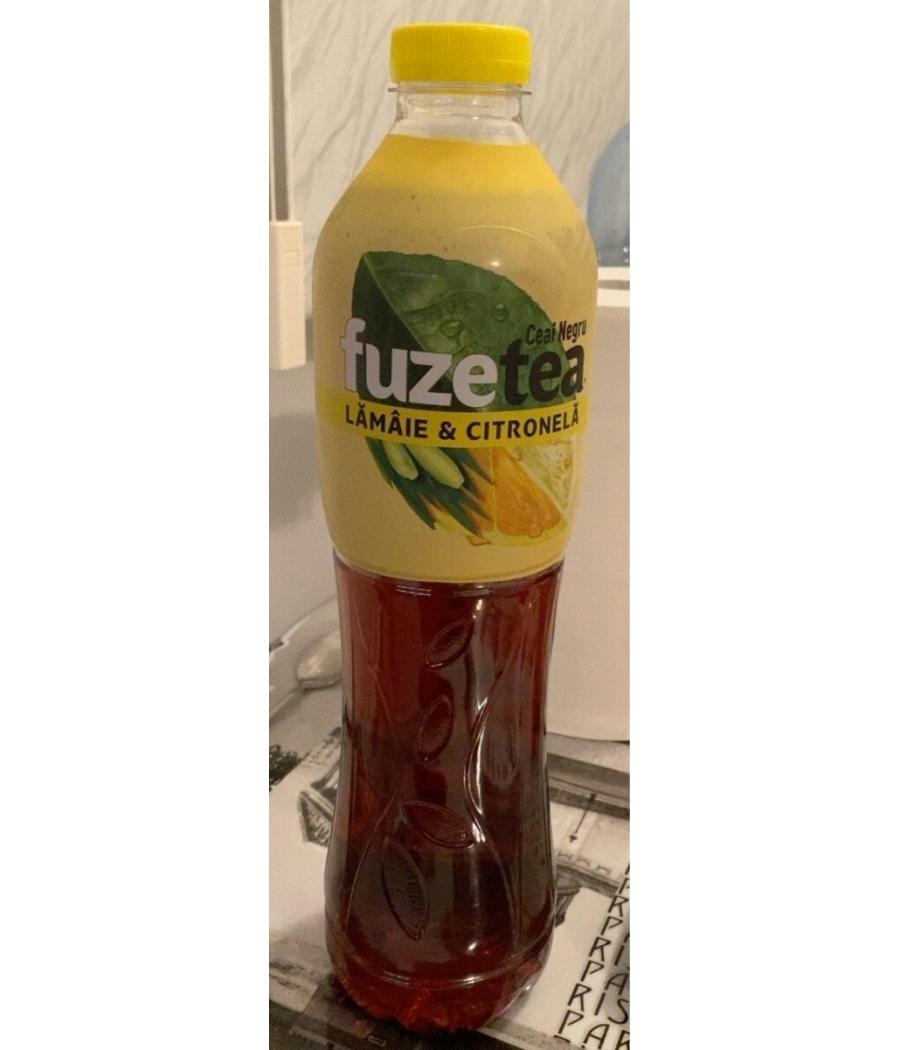 FUZE TEA SAVEUR LEMONGRASS BLACK  1.5L