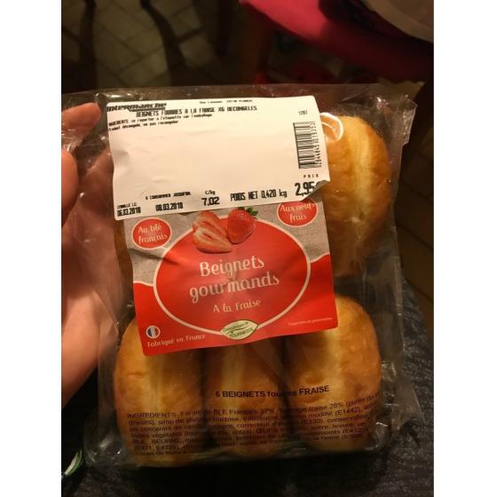 BEIGNETS GOURMANDS A LA FRAISE