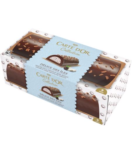 BUCHE GLACEE DELICE DES ILES CARTE D'OR 570G