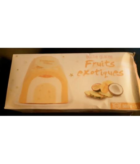 BUCHE GLACEE FRUITS EXOTIQUES POMONA