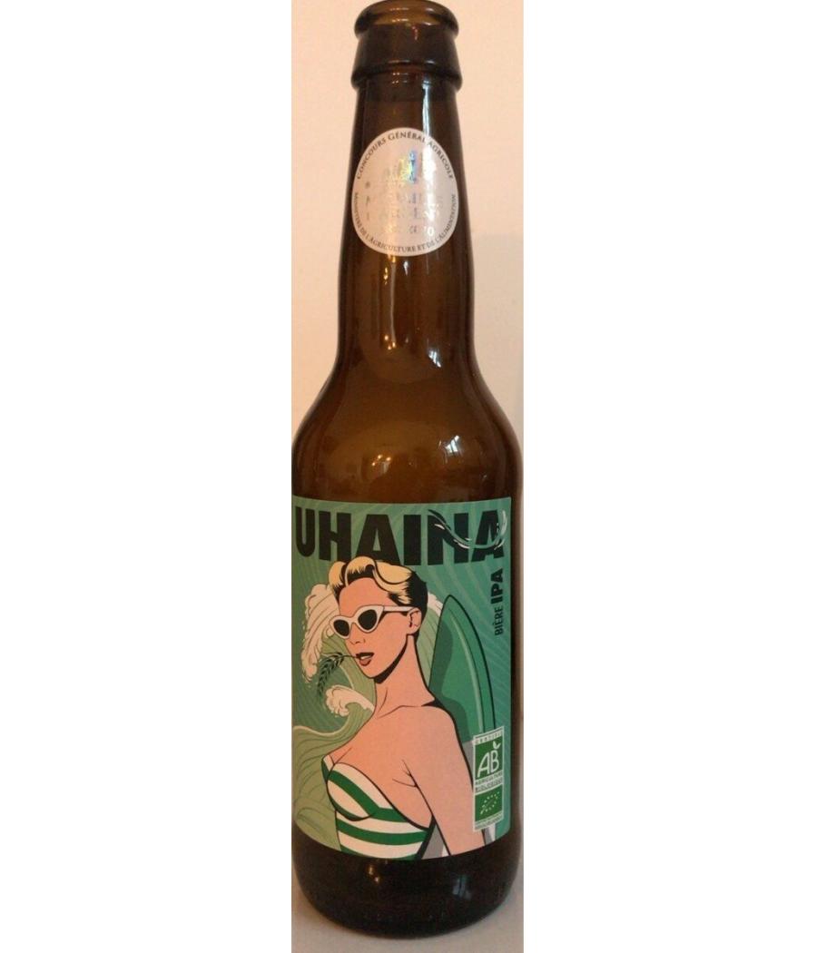 BIERE BLONDE BIO IPA UHAINA 33CL