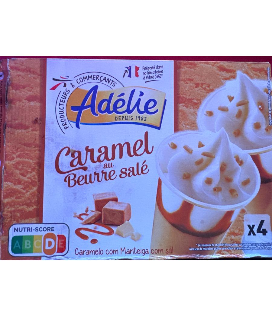COUPE CARAMEL BEURRE SALE X4 ADELIE 260 G