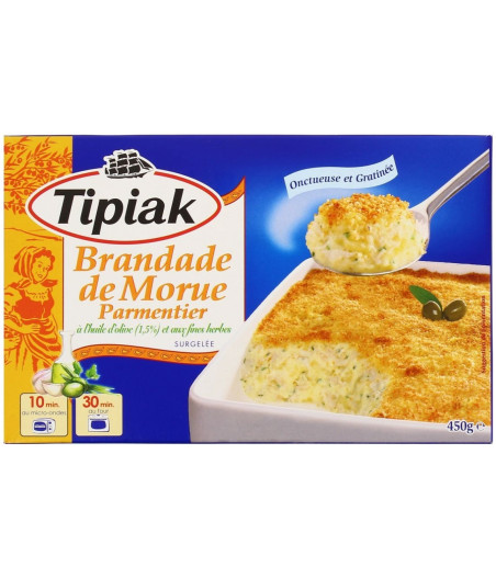 BRANDADE DE MORUE PARMENTIER TIPIAK 450G