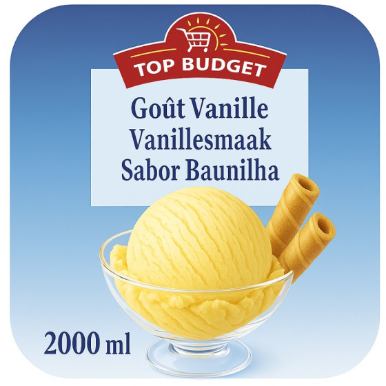 GLACE VANILLE 2000G