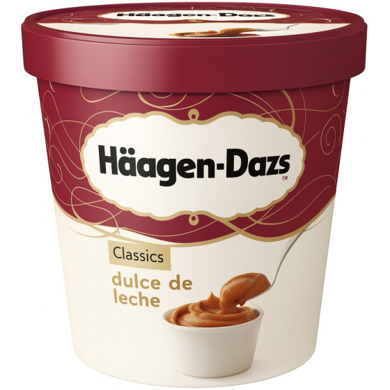 GLACE DULCE DE LECHE HAAGEN DAZS 430G
