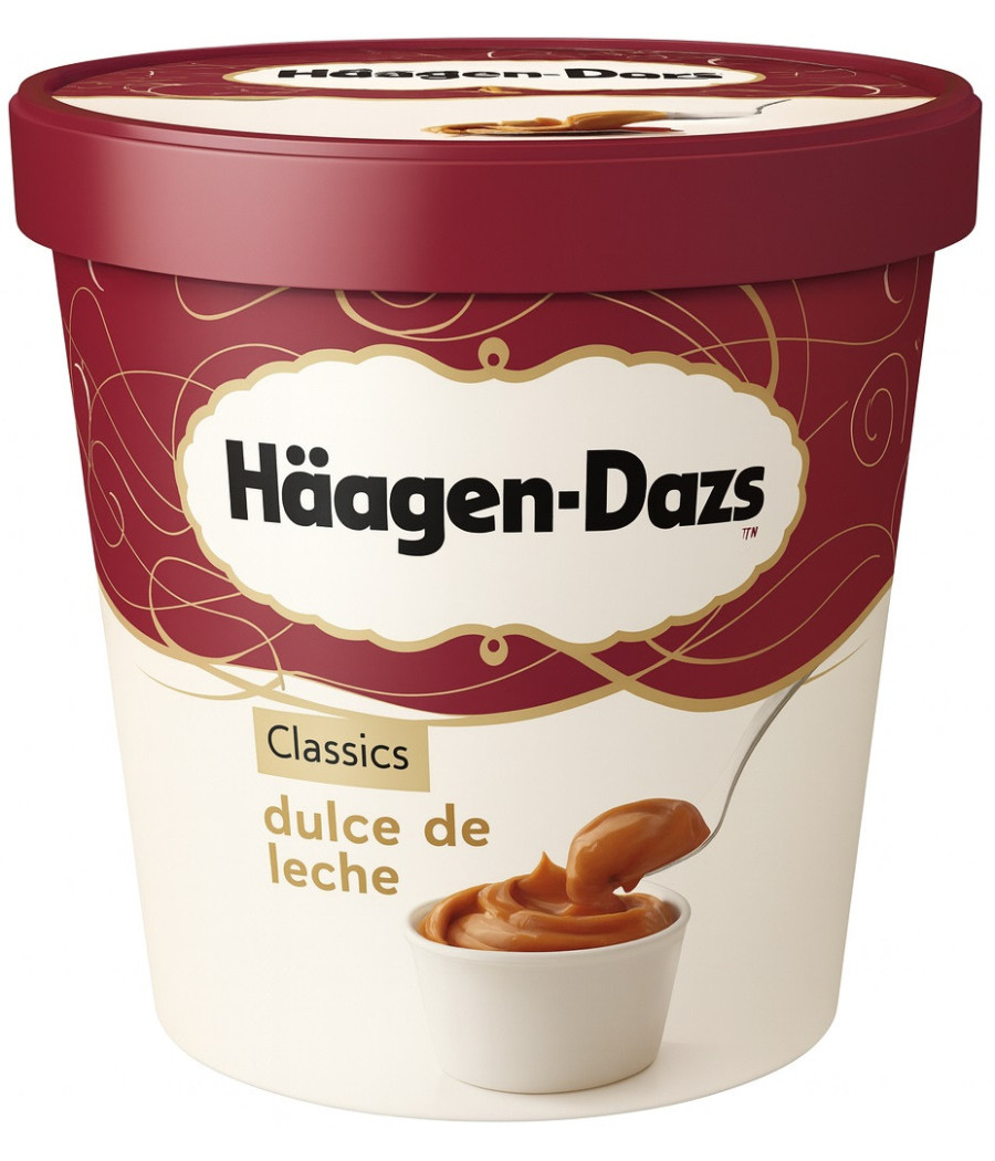 GLACE DULCE DE LECHE HAAGEN DAZS 430G