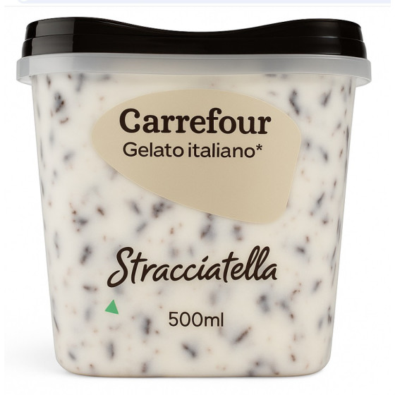 GLACE STRACCIATELLA 500 L