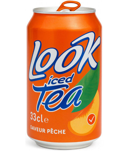LOOK ICED TEA SAVEUR PECHE 33CL