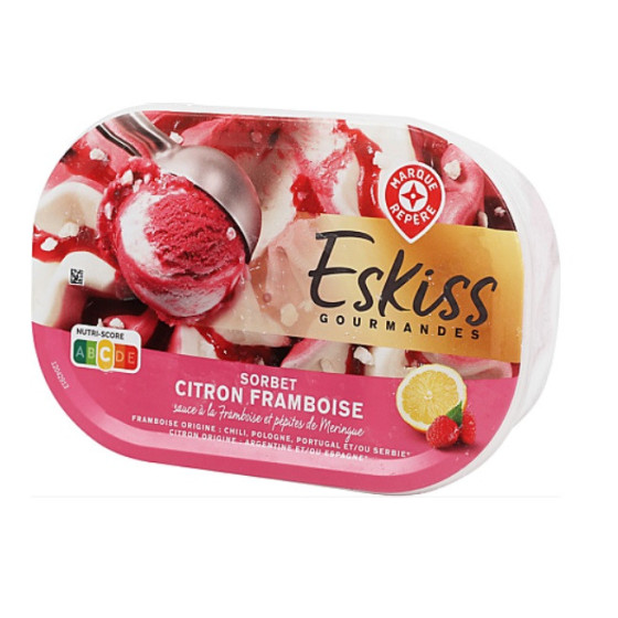 SORBET FRAMBOISE CITRON NETTO 515G