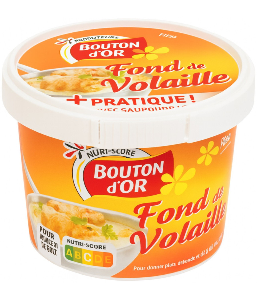 FOND DE VOLAILLE BOUTON D'OR 110G
