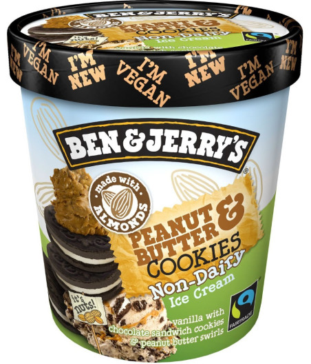 GLACE POT PEANUT BUTTER BEN & COOKIE JERRY'S 500ML
