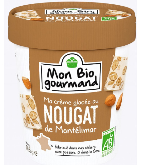 GLACE AU NOUGAT DE MONTELIMAR MON BIO GOURMAND 280G