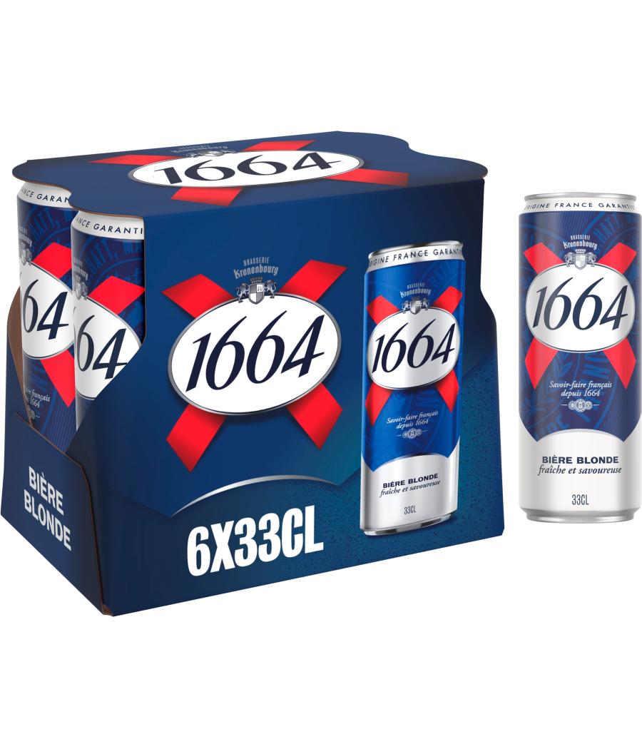 BIERE 1664 6X33CL