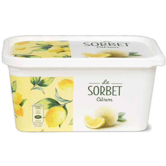SORBET CITRON VERT CARTE D'OR 650G