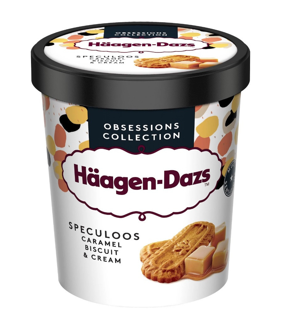 GLACE CARAMEL BISCUITS SPECULOOS HAAGEN-DAZS 400G
