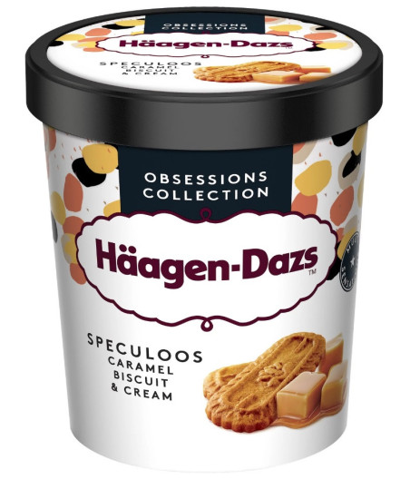 GLACE CARAMEL BISCUITS SPECULOOS HAAGEN-DAZS 400G